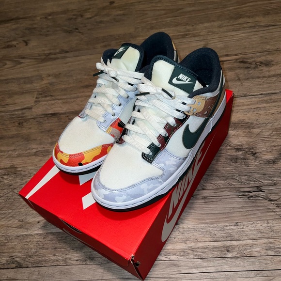 Nike SB Dunk Multi Camo - Picture 3 of 7